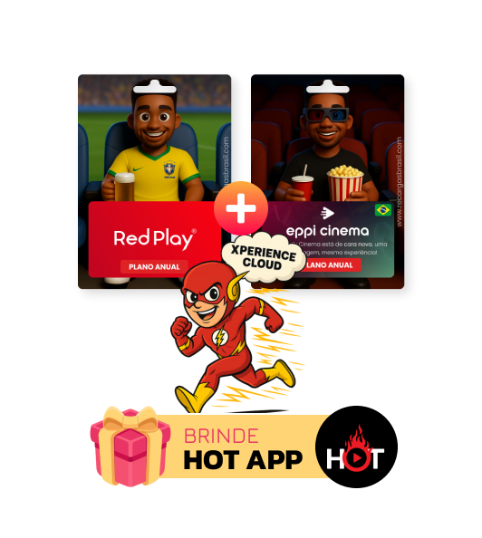 Redplay + Eppi Cinema + Nuvem Premium Xperience (365D)